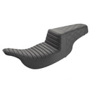 Saddlemen Step-Up Tuck-n-Roll / Lattice Stitch for Harley 97-07 Touring Electra Glide / Road Glide / Black  - Customhoj