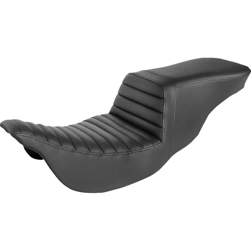 Saddlemen Tour Step-Up Motorcycle Seat for Harley 08-25 Touring (excl. 23-25 CVO; 24-25 Road Glide / Street Glide) / Without Backrest / Tuck-n-Roll  - Customhoj