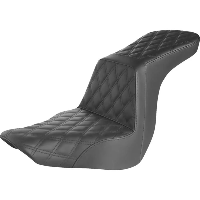 Saddlemen Tour Step-Up Motorcycle Seat for Harley 18-25 Softail Sport Glide & Low Rider / S / ST / Without Backrest / Full Lattice Stitch  - Customhoj