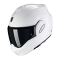 Scorpion EXO-Tech Evo Modular Motorcycle Helmet White / XS (53-54cm)  - Customhoj