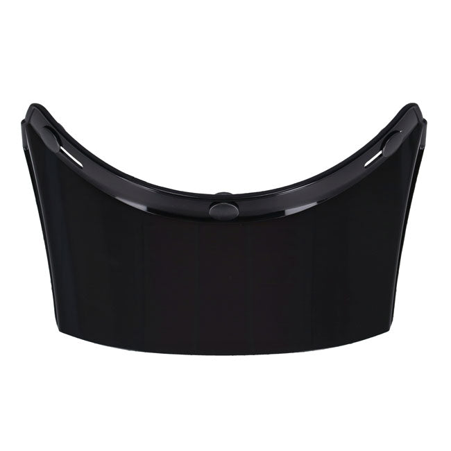 Simpson Chopper Helmet Peak Black  - Customhoj