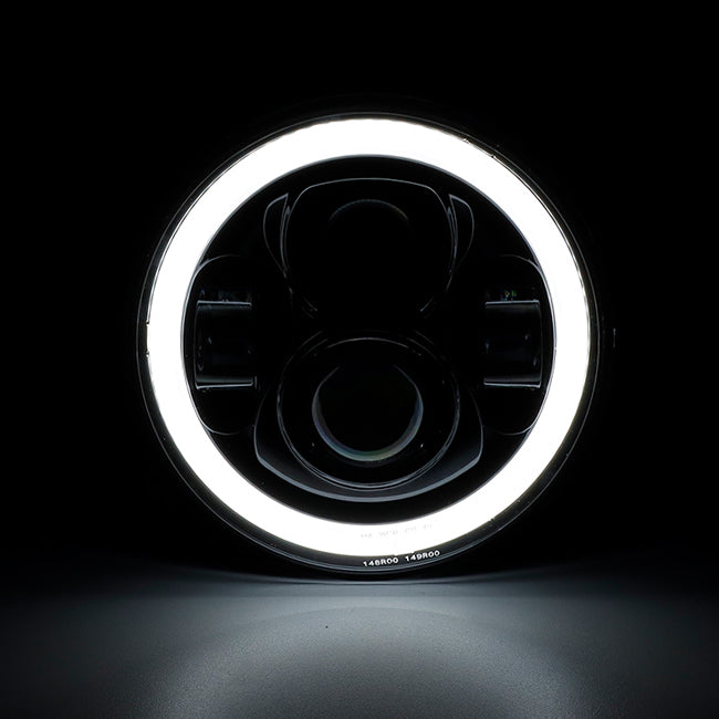 SMP Beam Dominator 7" Motorcycle LED Headlight Insert  - Customhoj