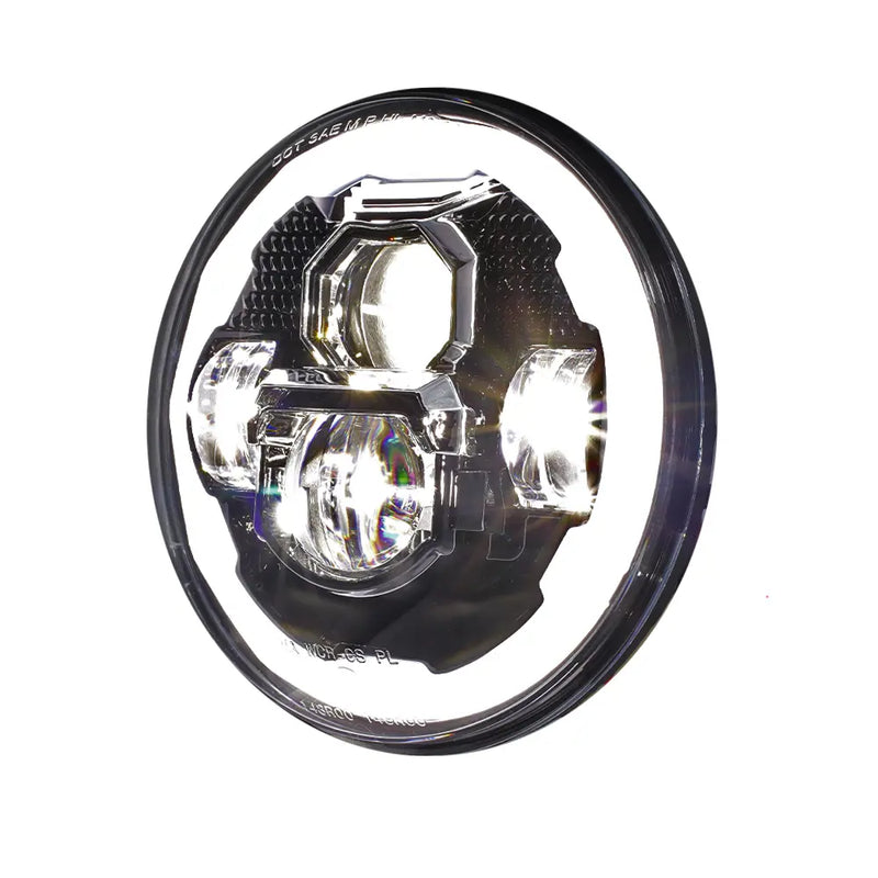 SMP Beam Modern 7" Motorcycle LED Headlight Insert  - Customhoj