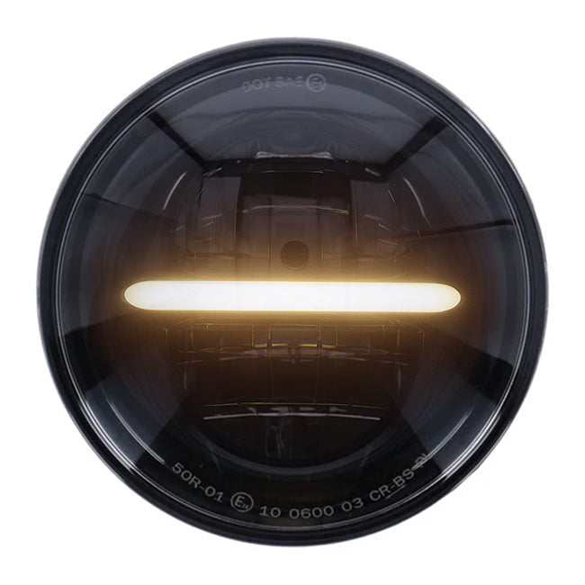 SMP Beam Splitter 5.75" Motorcycle LED Headlight Insert  - Customhoj