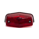 SMP Lucas Custom Motorcycle Taillight Chrome  - Customhoj