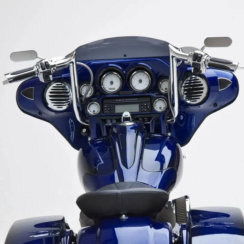 SMP Mini Oval Motorcycle Mirror Set  - Customhoj