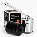 SMP Performance Oil Filter for Harley  - Customhoj