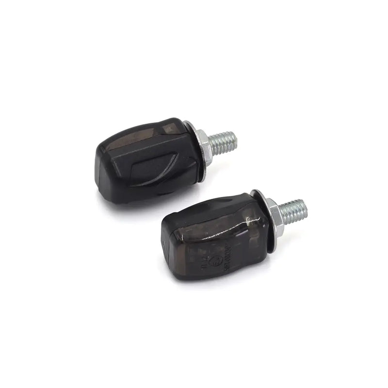 SMP Picco Micro LED Motorcycle Turn Signals Black / Tinted