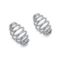 SMP Tapered Solo Seat Spring Set Chrome  - Customhoj