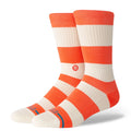 Stance Fred Crew Socks Orange/White / 38-42  - Customhoj