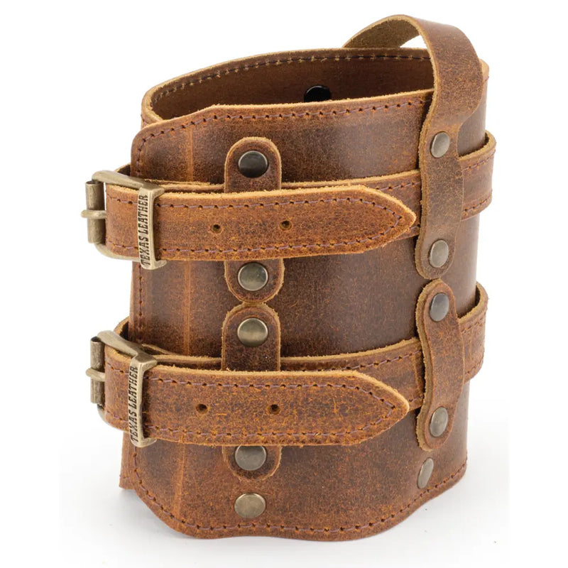 Texas Leather Fuel Friend Kaasukanisterin pidike