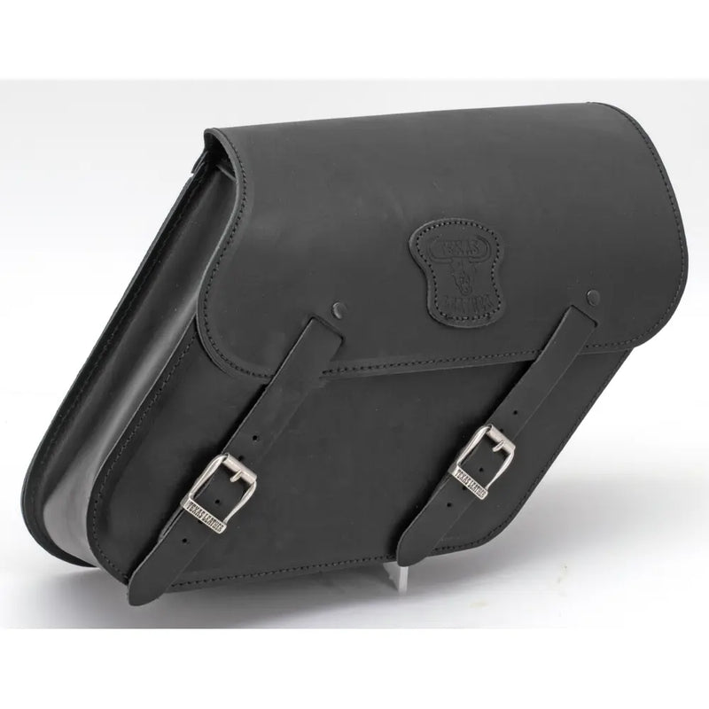 Texas Leather FXD-tyylinen satulalaukku Harleylle
