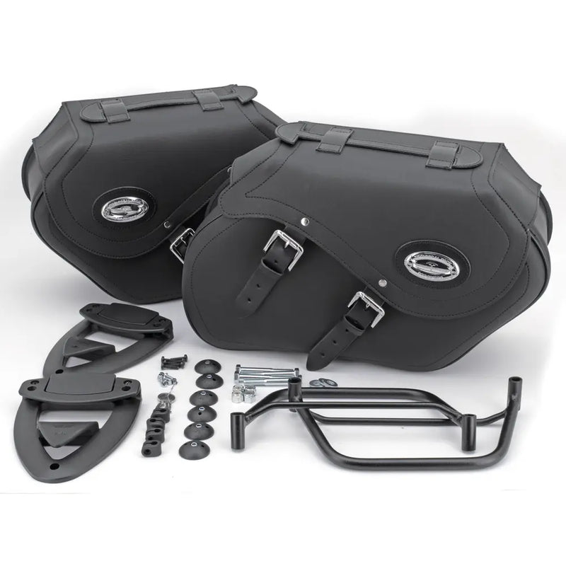 Longride K-Drive satulalaukut Harleyyn