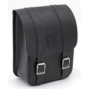 Texas Leather Square Swingarm Bag for Harley 18-25 Softail  - Customhoj