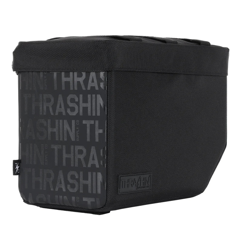 Thrashin Supply Essential Base 10L Throw-Over Motorcycle Saddlebag Set  - Customhoj