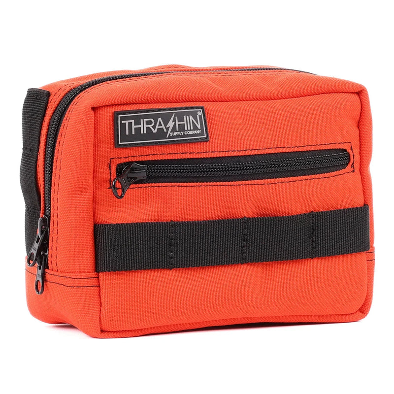 Thrashin Supply Motorcycle Handlebar Bag Orange  - Customhoj