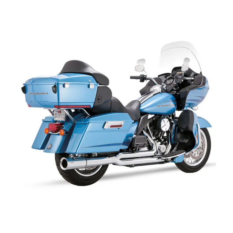 Vance & Hines 2-into-1 Pro Pipe Exhaust for Harley 10-16 Touring / Chrome  - Customhoj