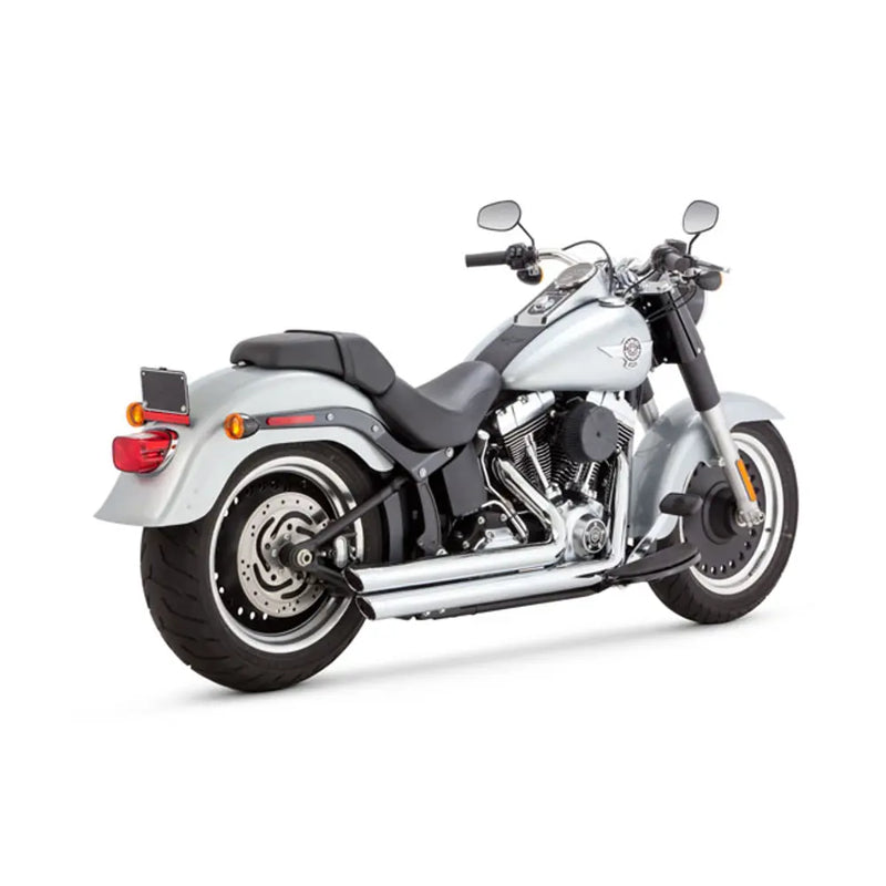 Vance & Hines Bigshots Staggered Exhaust for Harley 86-17 Softail (excl. Breakout / Rocker) / Chrome  - Customhoj