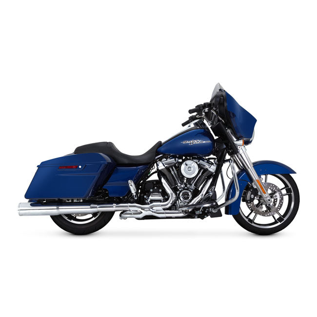 Vance & Hines Power Duals Crossover Head Pipes for Harley  - Customhoj