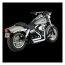 Vance & Hines Shortshots Staggered Exhaust for Harley 06-11 Dyna / Chrome  - Customhoj
