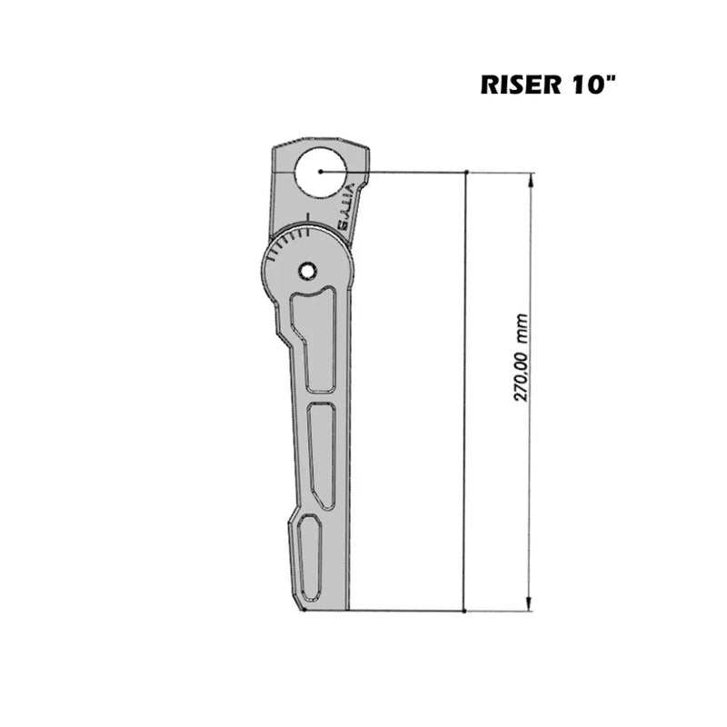 Vity's Design Adjustable Handlebar Risers