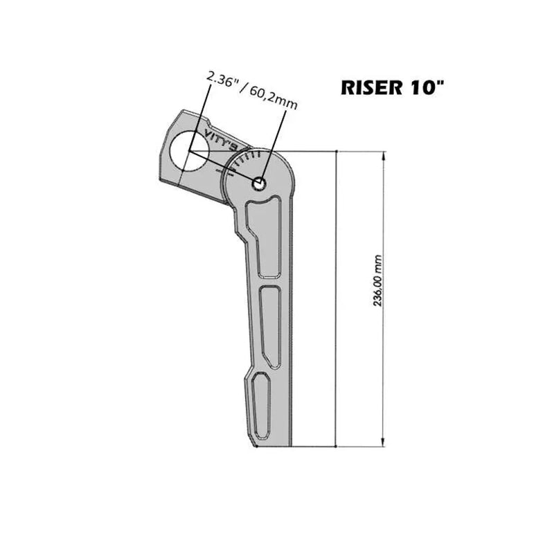 Vity's Design Adjustable Handlebar Risers