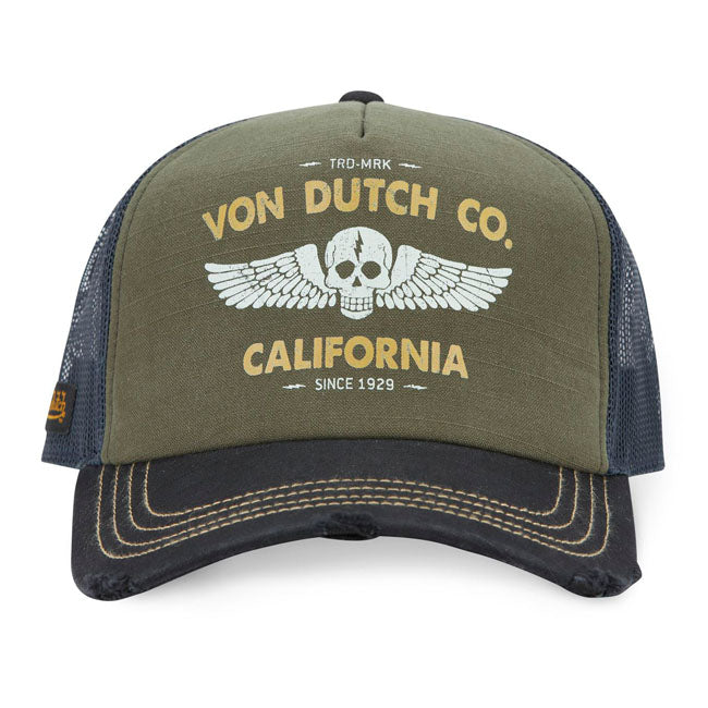 Von Dutch Crew 21 Cap Khaki  - Customhoj