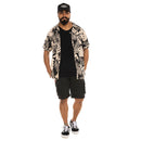 Von Dutch Palm Short Sleeve Shirt  - Customhoj