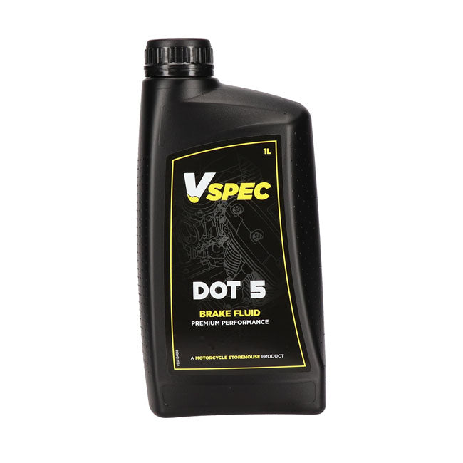 Vspec Brake Fluid DOT 5 Silicone 1L