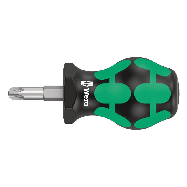 Wera Screwdrivers PZ3 Wera Stubby Screwdriver Series 355 for Pozidriv Screws Customhoj