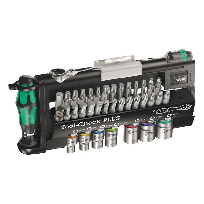 Wera Socket Set Wera Tool-check Plus 1/4" Drive US Sizes Customhoj