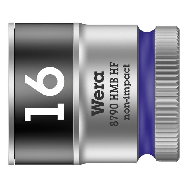 Wera Sockets 16mm Wera Zyklop 3/8" Socket with Holding Function Metric Sizes Customhoj