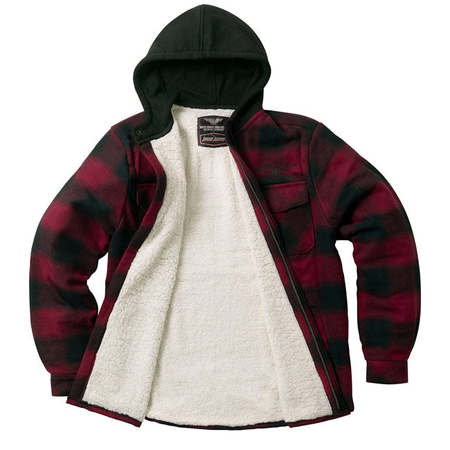 West Coast Choppers Hell Bent Flannel Jacket  - Customhoj