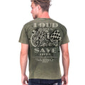 West Coast Choppers Loud Pipes T-Shirt Vintage Green / S  - Customhoj