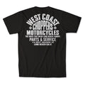 West Coast Choppers Parts T-Shirt Black/White / S  - Customhoj