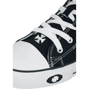 West Coast Choppers Warrior Low Tops Shoes Black  - Customhoj