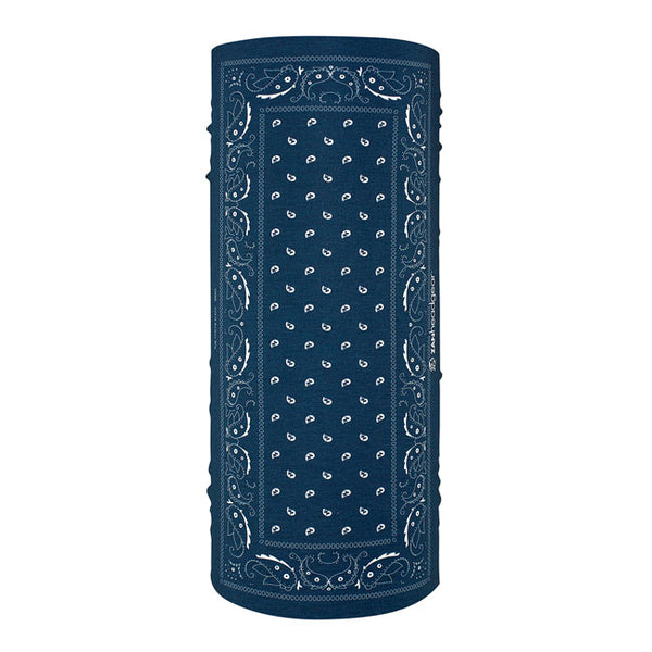 Zanheadgear Motley Tube Polyester Blue Paisley