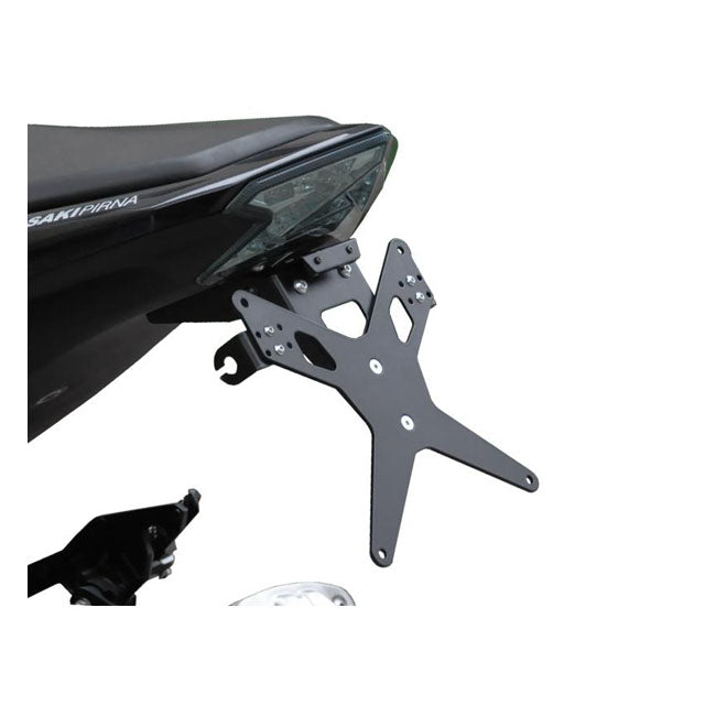 Zieger Tail Tidy X-Line License Plate Bracket for Kawasaki Z 800 / E 13-17