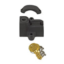 Zodiac Universal Motorcycle Helmet Lock Matte black  - Customhoj