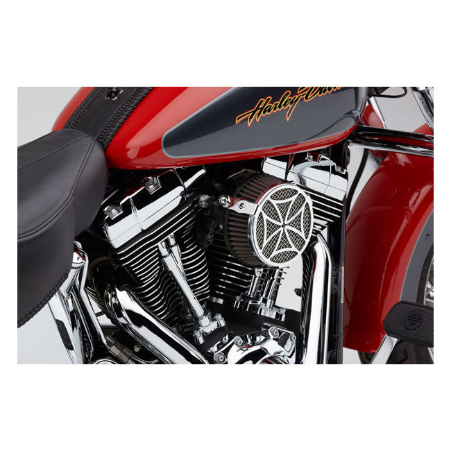 Cobra Air Cleaner Harley 17-22 Touring / Chrome Cobra Naked Air Cleaner Cross for Harley Customhoj