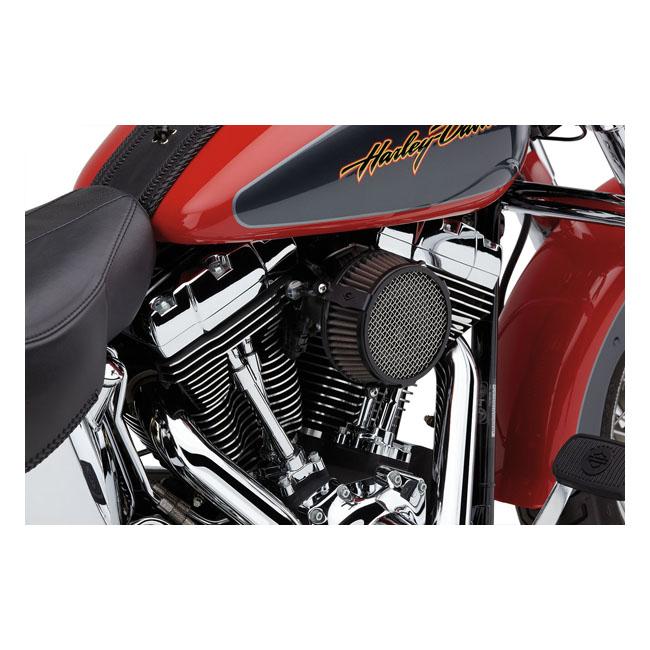 Cobra Luftrenare HD Cobra Naked Luftrenare Kit Plain Krom ST 01-15; DYNA 04-17; Touring 02-07 Customhoj