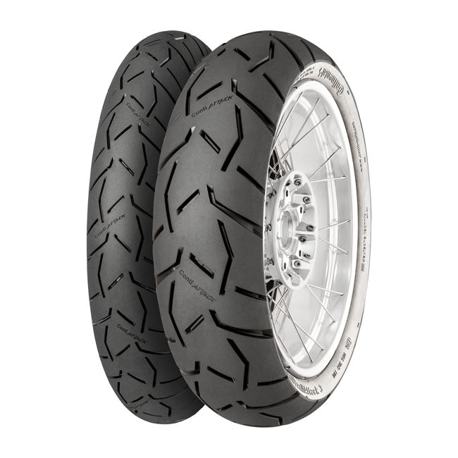 CONTINENTAL Däck 17" 120/70ZR17 58W Continental ContiTrailAttack 3 Framdäck MC 17" Customhoj