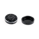 CULTWERK Damask / Gaffelkåpa / Bälg Cult-Werk 2-Piece Fork Tube Cap Bolt Cover Kit Logo. FXBB/FLFB 18-21; FXST 2021 Customhoj