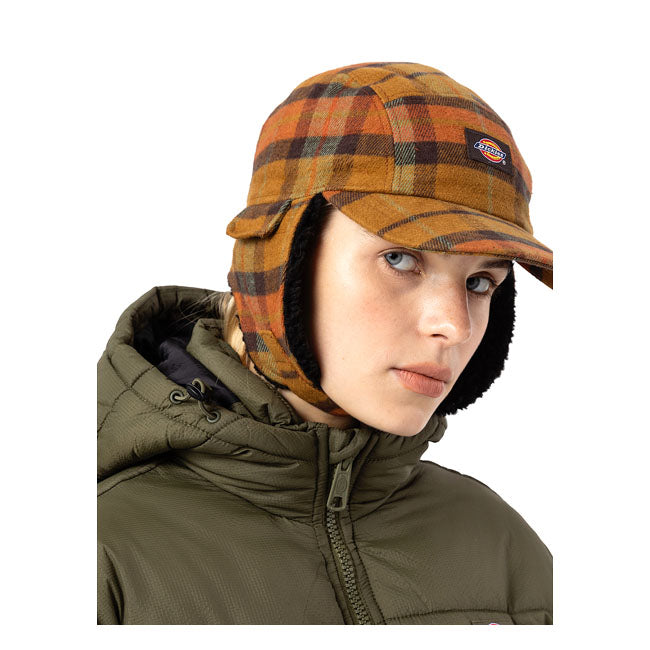 Dickies Hat Dickies King Cove Hat Check Gingerbread Customhoj