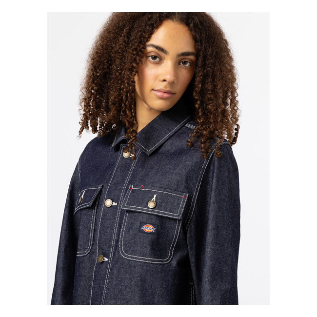 DICKIES Jacka dam Dickies Denim 100 Jacka women RAW Customhoj