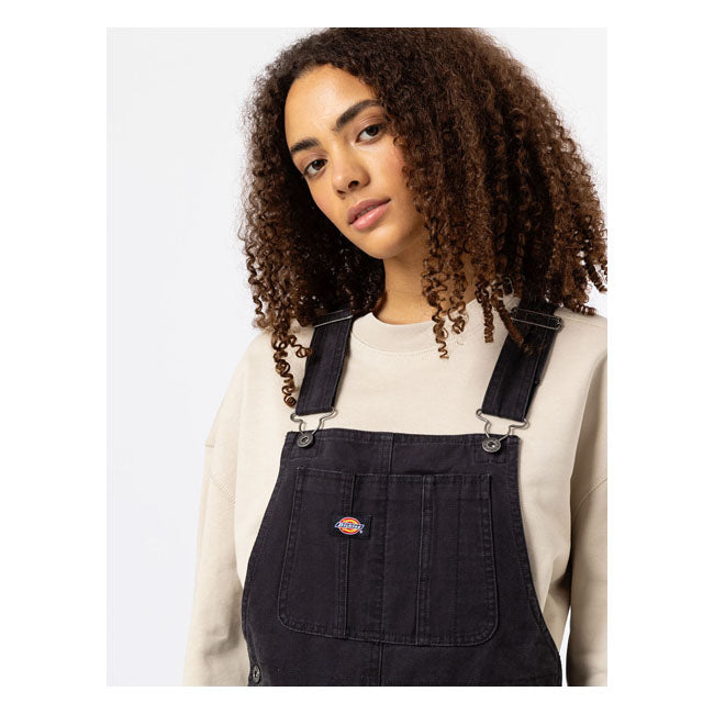 DICKIES Overall dam Dickies DC Classic Bib women Svart Customhoj