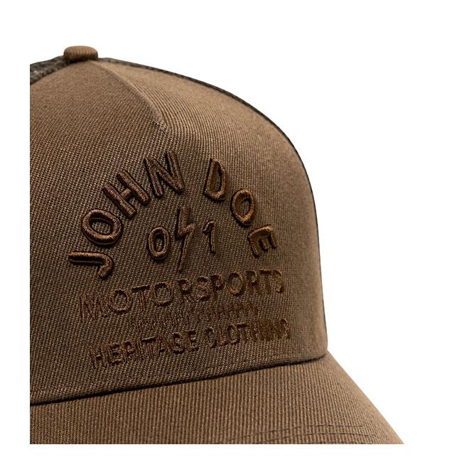 JOHN DOE Keps John Doe Trucker Keps Heritage Brun Customhoj