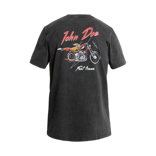 JOHN DOE T-shirt John Doe Fast Times T-shirt Svart Customhoj