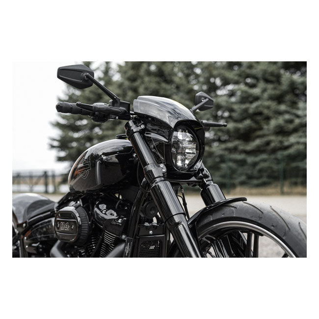 Killer Custom Damask / Gaffelkåpa / Bälg Killer Custom Aggressor series full fork cover set. Softail FXSB 13-17; FXBR/S 18-21; FXBB/S 18-21; FXST 18-21; FXLR 18-20 Customhoj