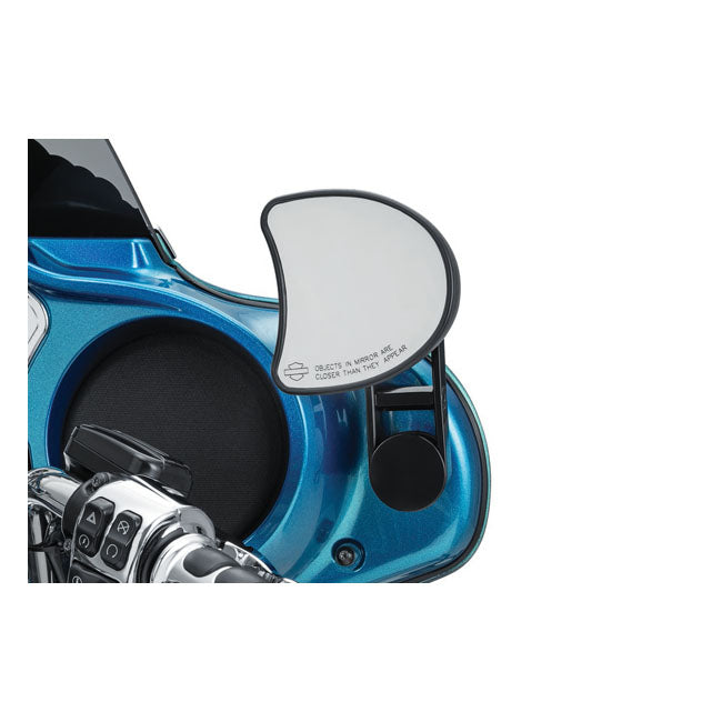 KURYAKYN Adapter Spegel Kuryakyn Batwing adjustable drop mirror mount 14-21 FLHX Street Glide Customhoj